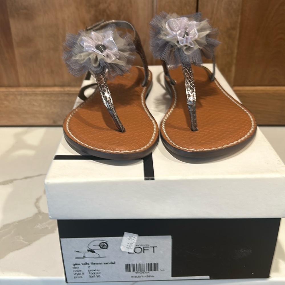 Ann Taylor Loft Gina sandals, size 7